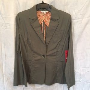 CAbi NWT vintage army blazer in olive green